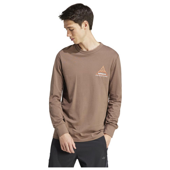 Adidas Ανδρική μακρυμάνικη μπλούζα Adventure Graphic LS
